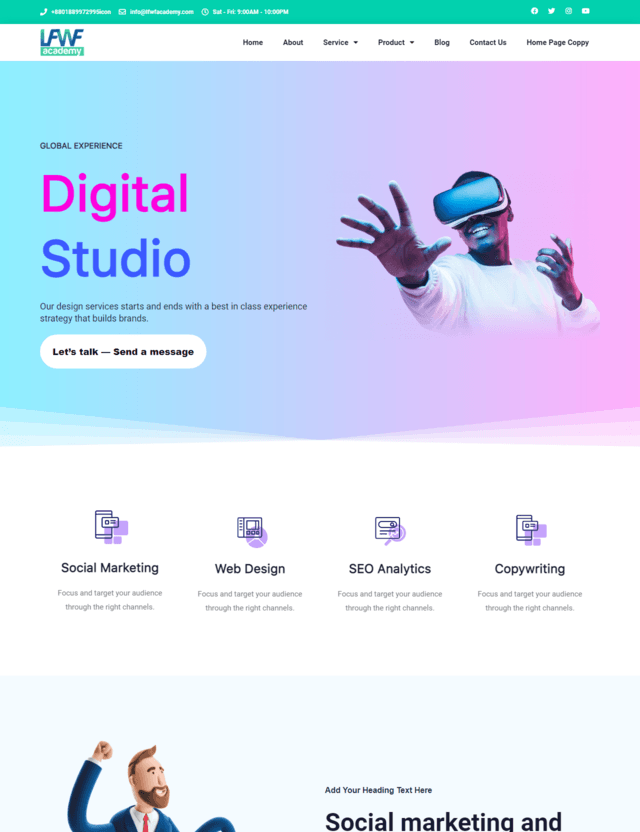 Digital Studio Website