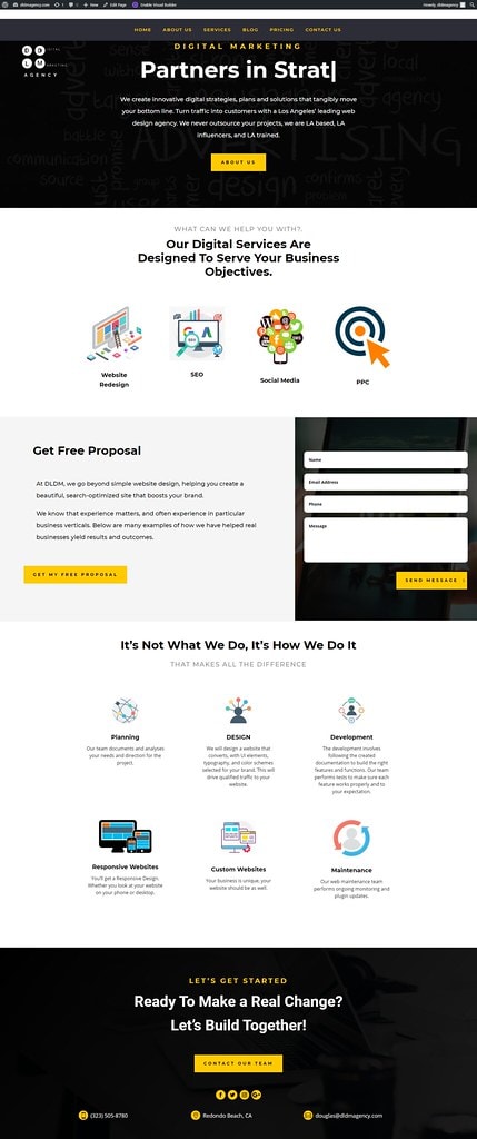 DLDM Agency — Digital Marketing Agency Website