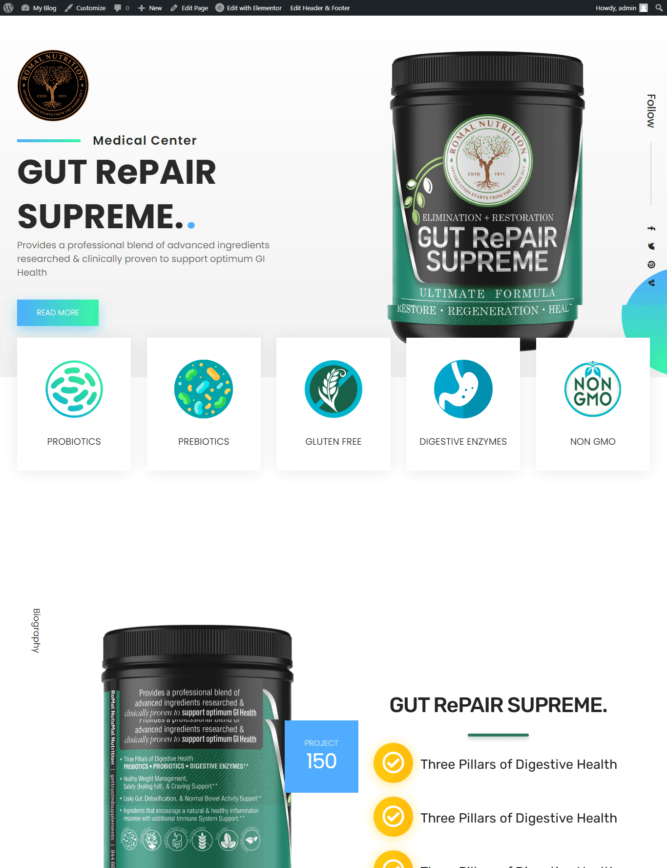 Marketing Landing Page