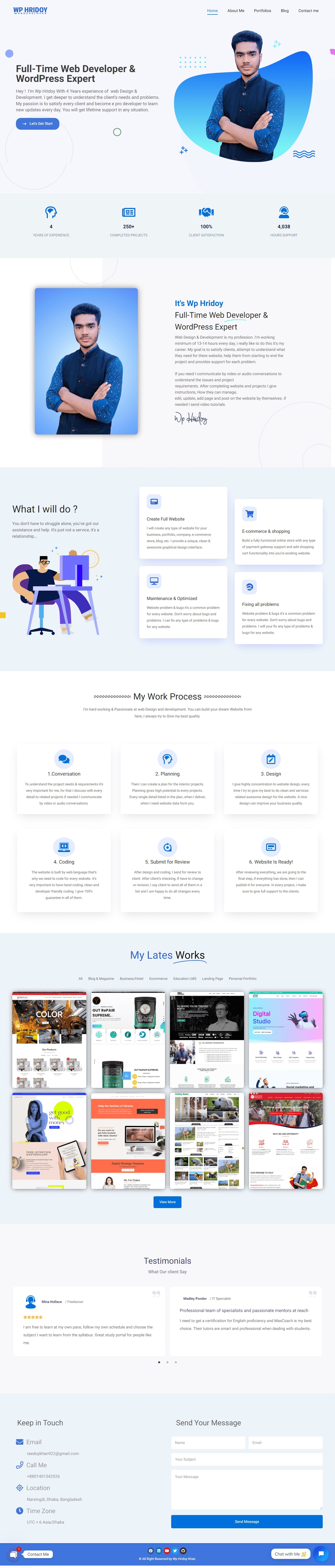 Personal Portfolio Website