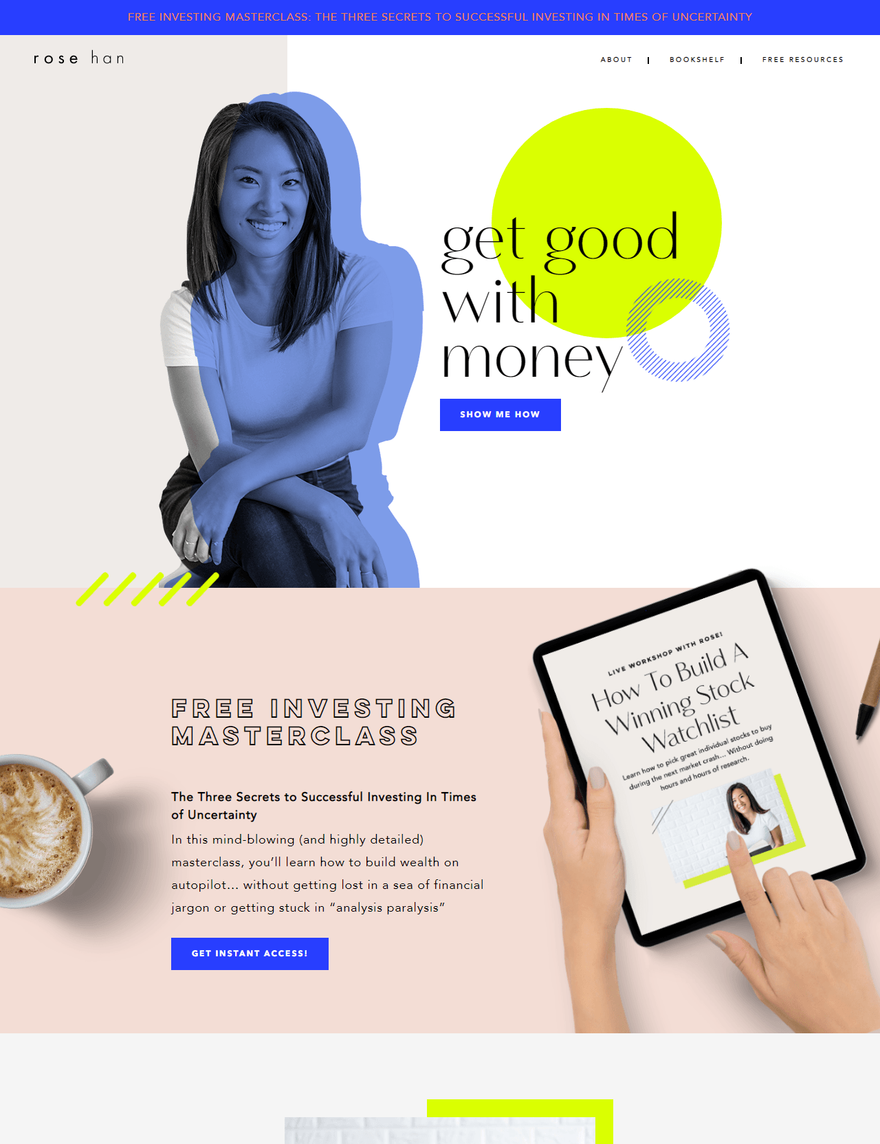 Rose Shafa Portfolio Website
