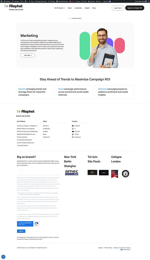 PR Prophet AI — AI-Powered PR Analytics Platform