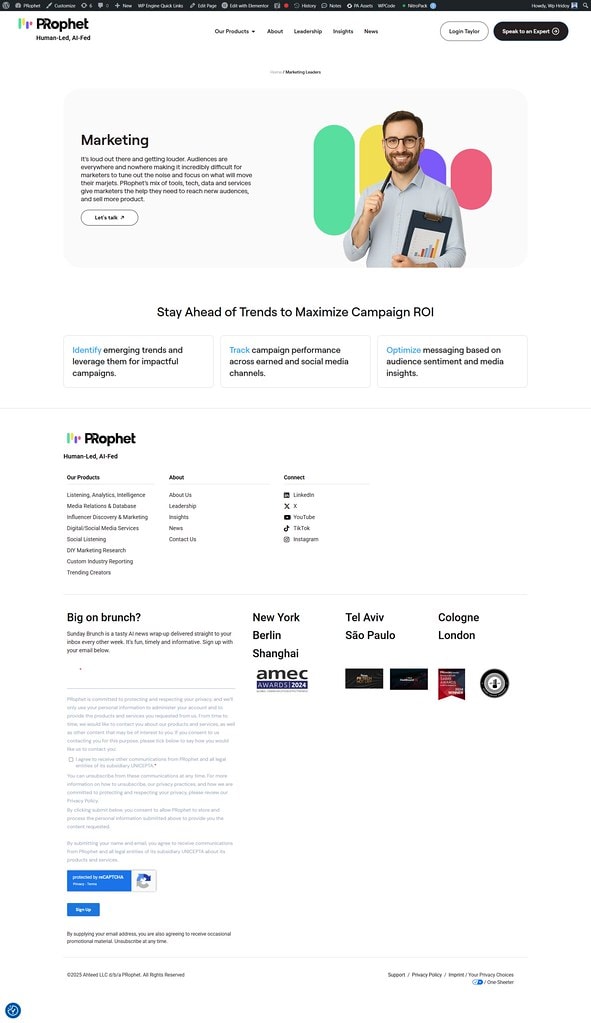 PR Prophet AI — AI-Powered PR Analytics Platform