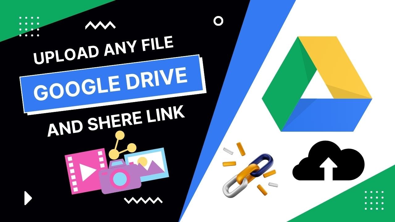 How to Upload a File to Google Drive and Share a Link